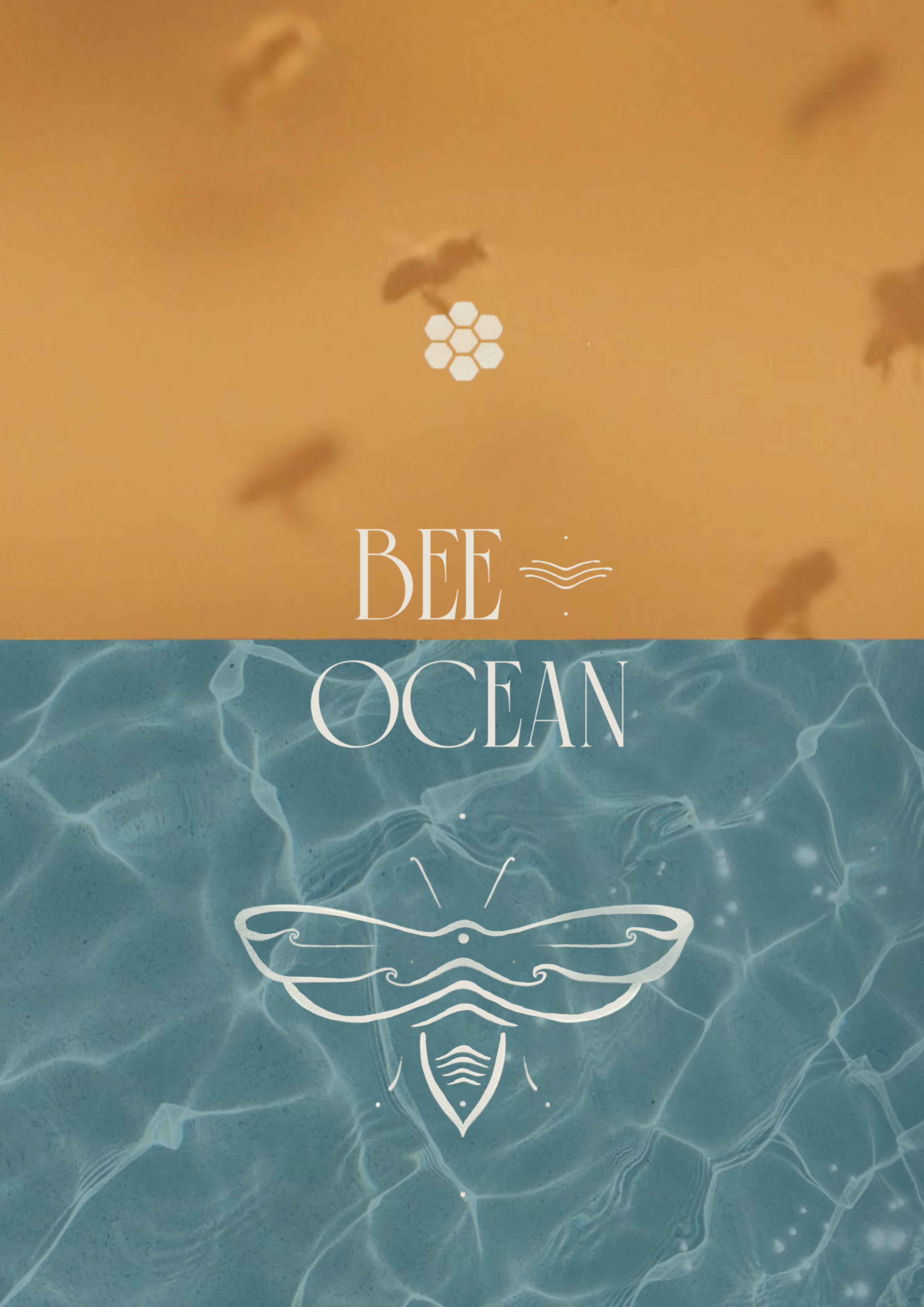 Bee & Ocean social media template example